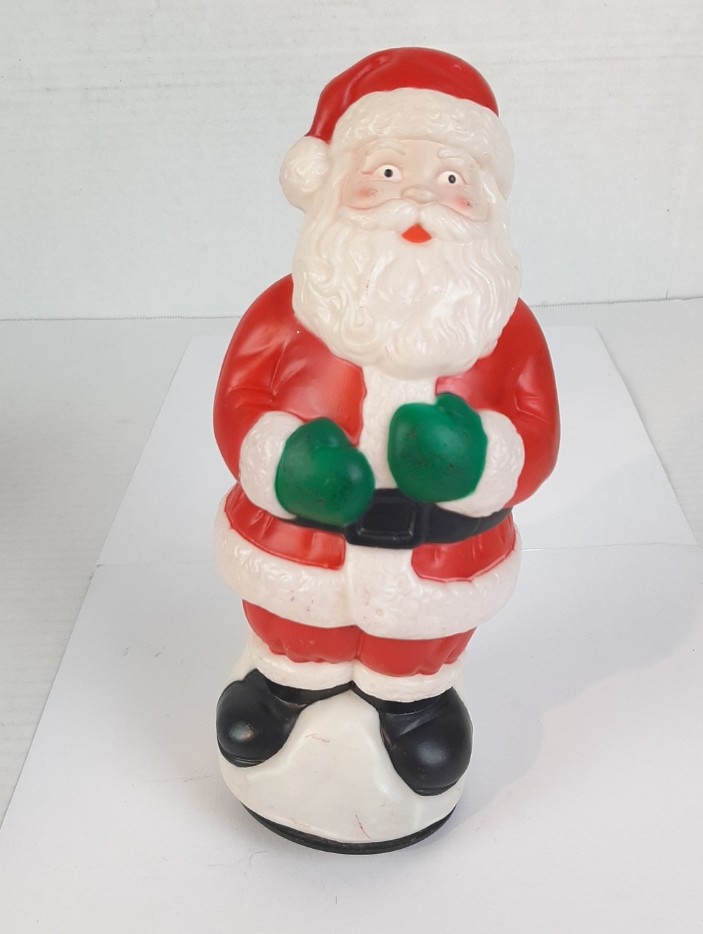 🔥Empire Santa Claus 1995 Vintage Blow Mold Christmas Light Topper 10"